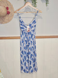 Robe longue imprimée