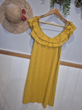 Robe jaune soleil