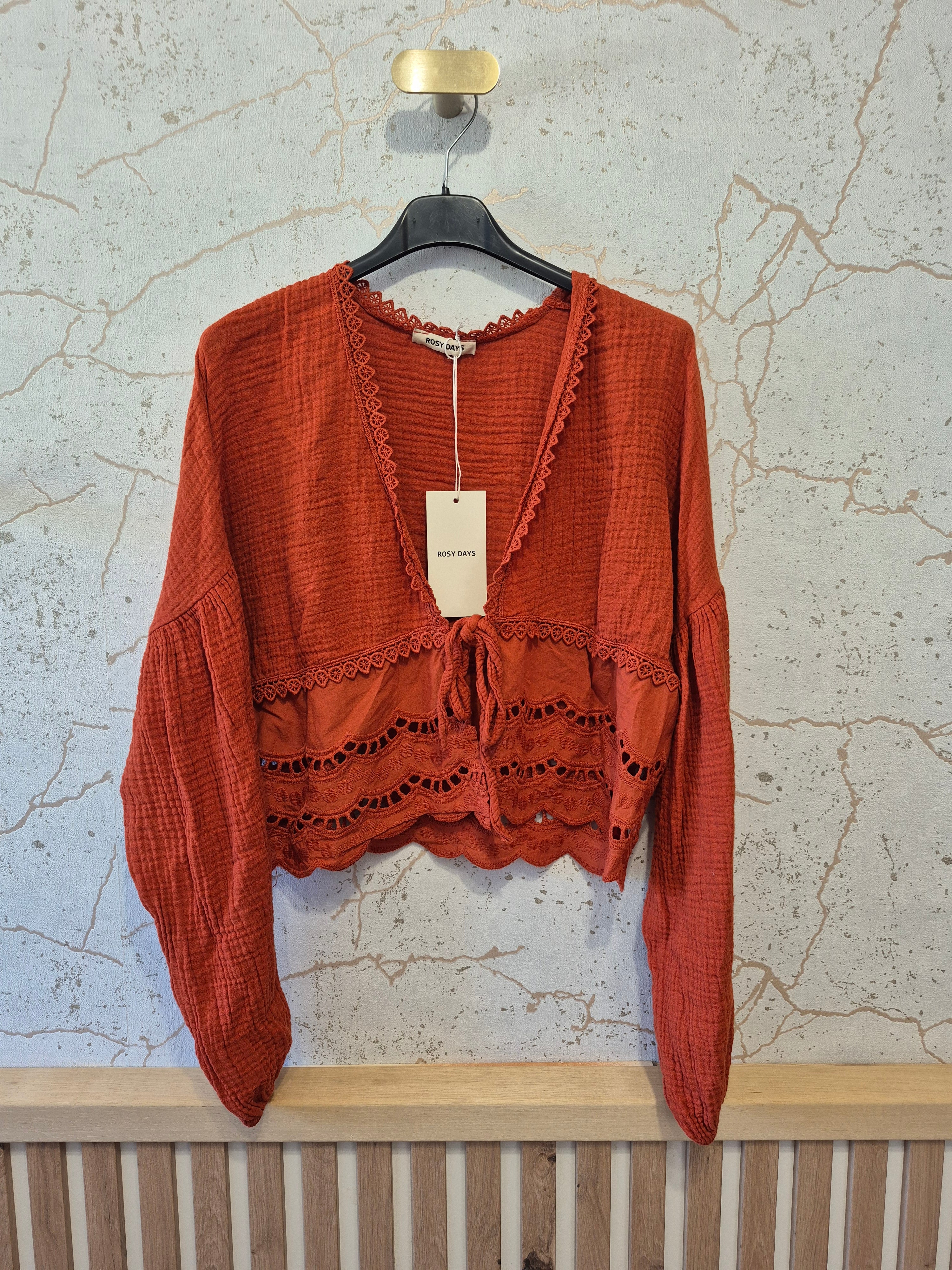 Blouse gaze de coton