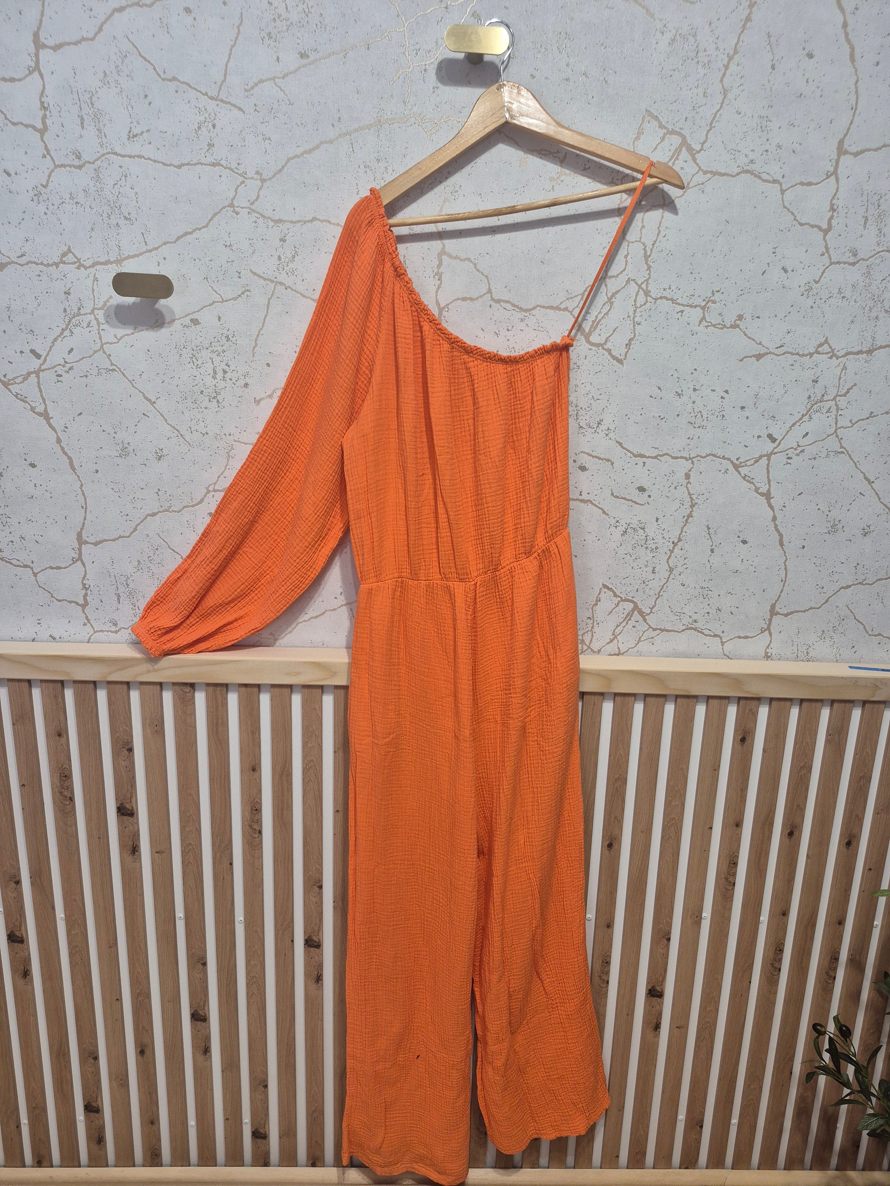 Combi pantalon orange