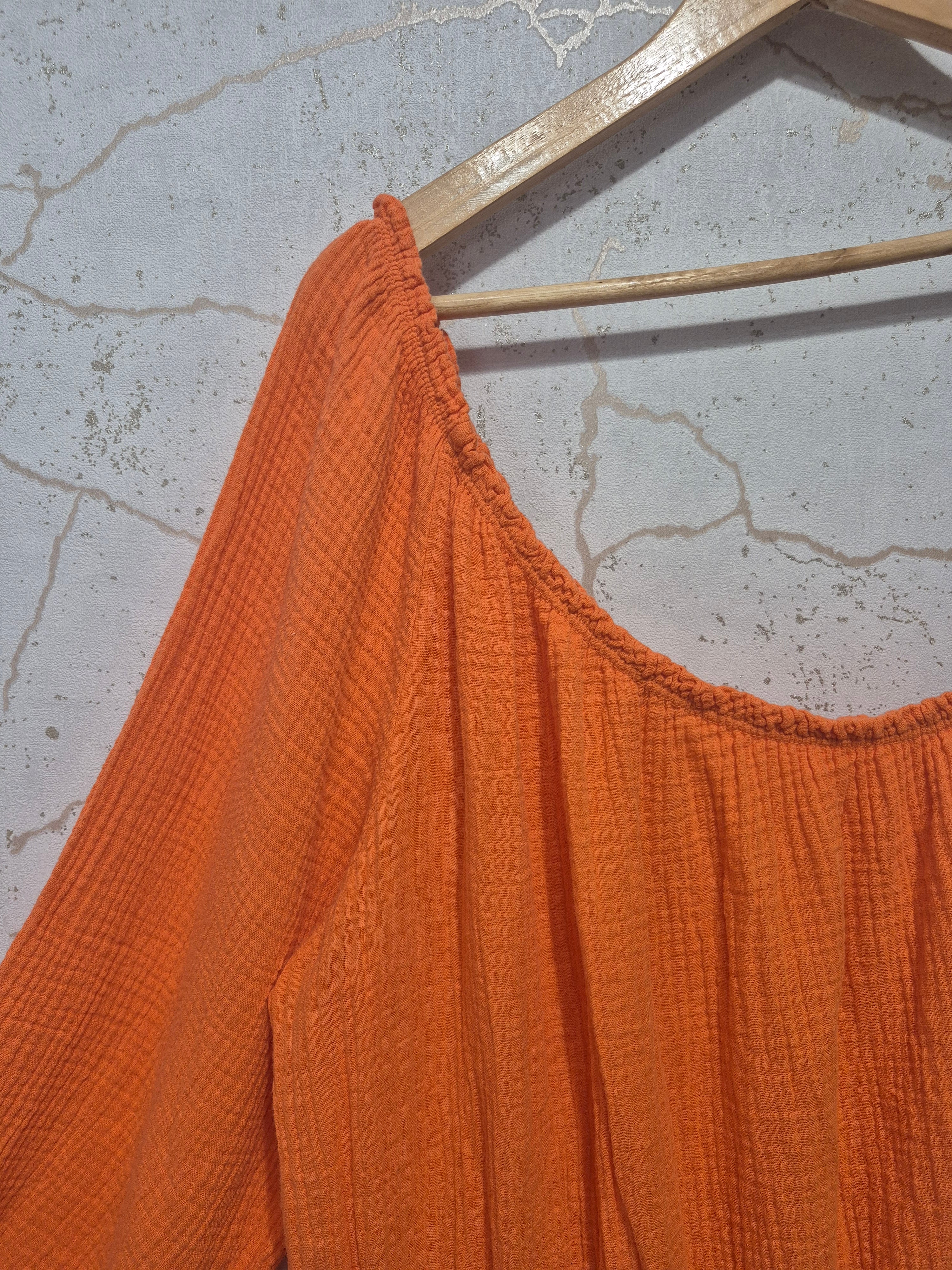Combi pantalon orange