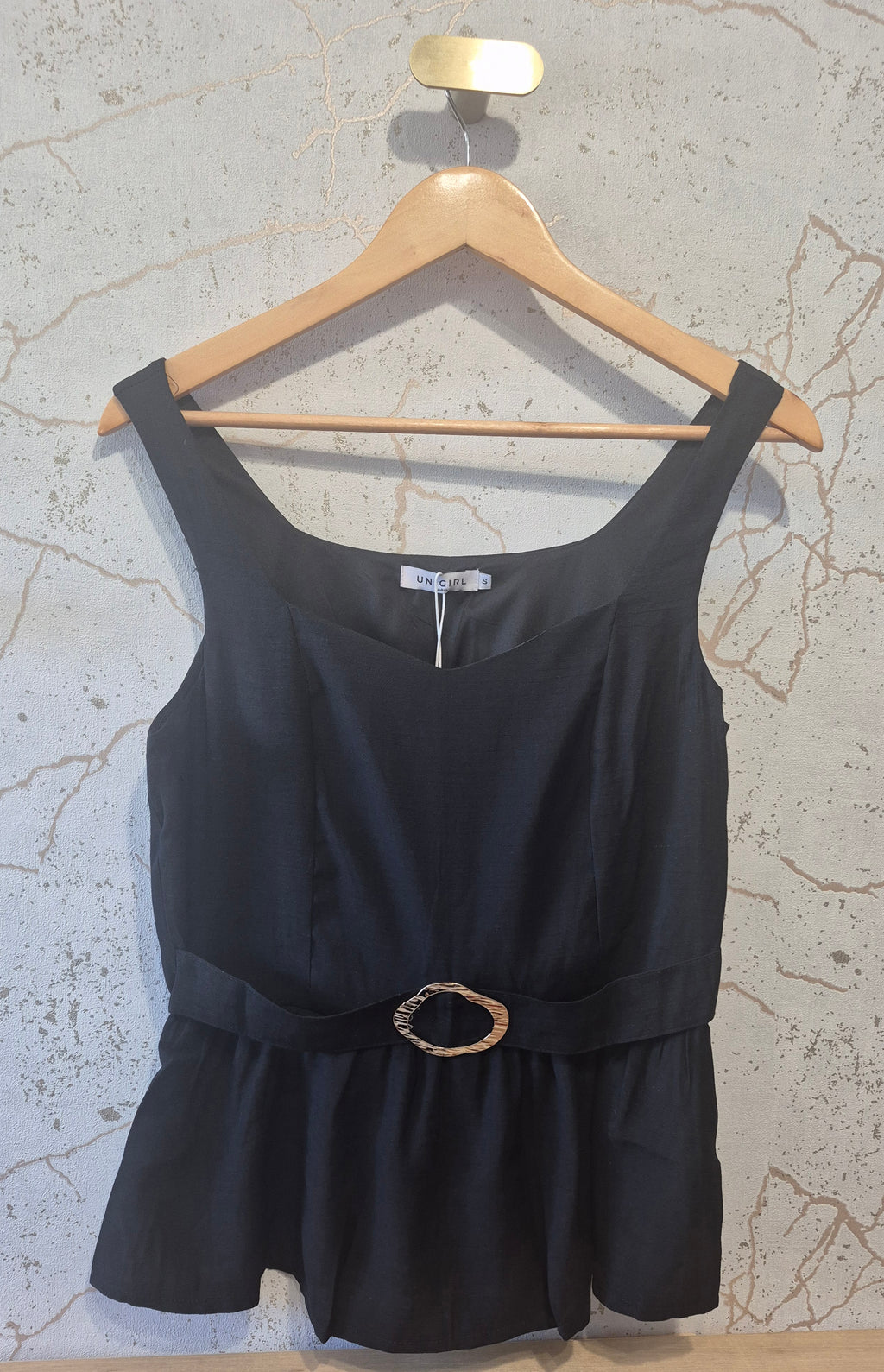 Débardeur fluide noir