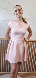 Robe chic rose
