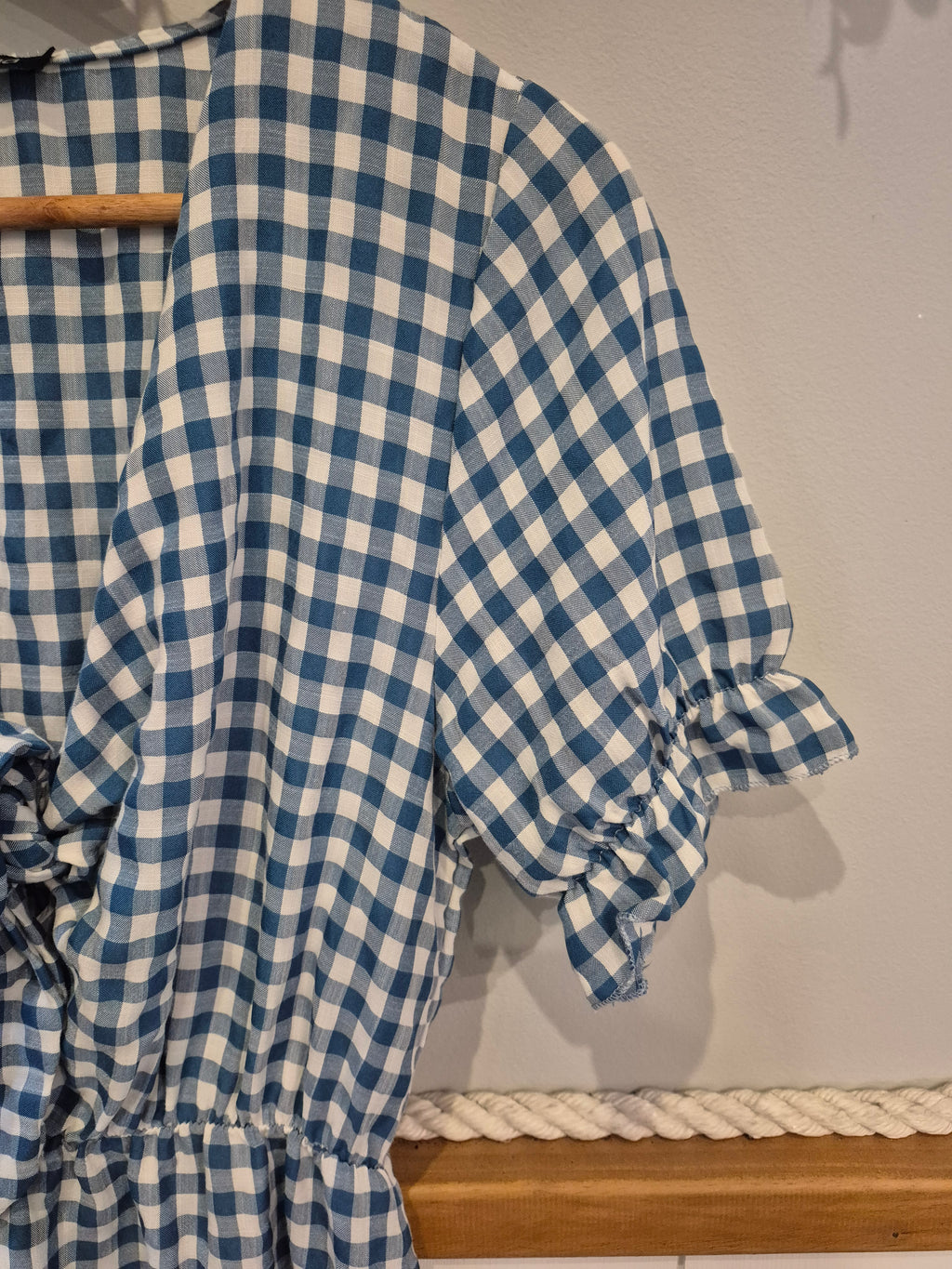 Robe à carreaux vichy
