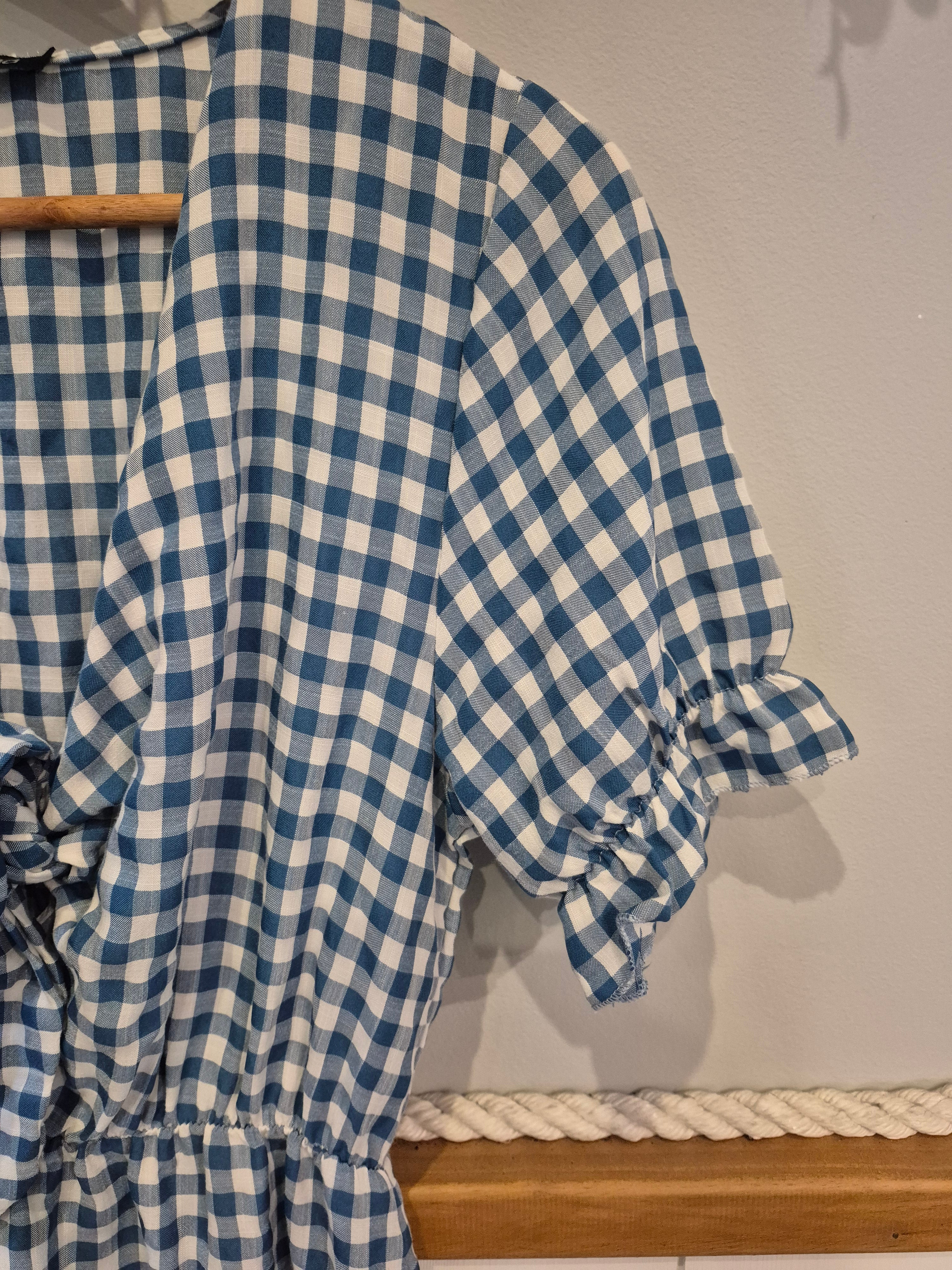 Robe à carreaux vichy