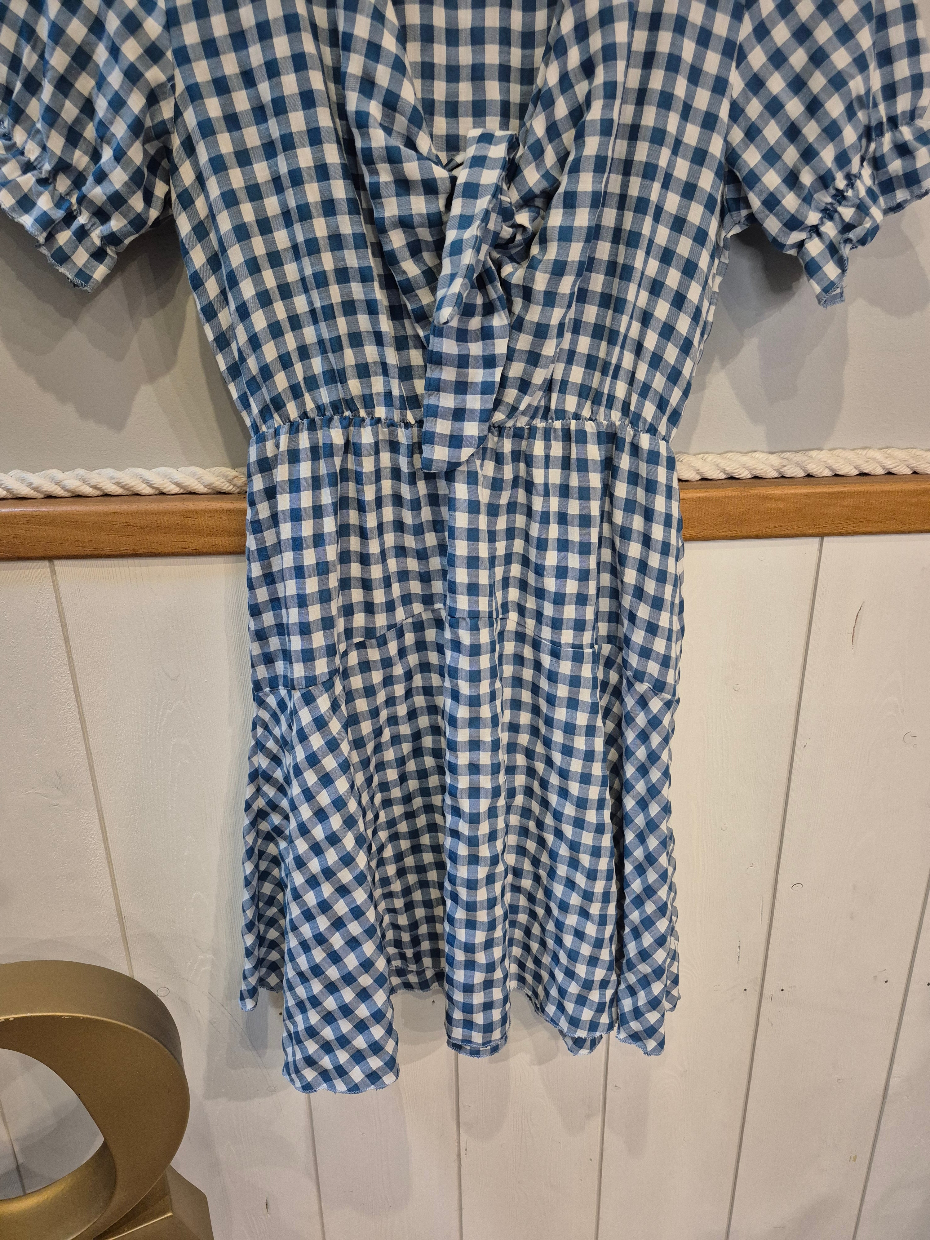Robe à carreaux vichy