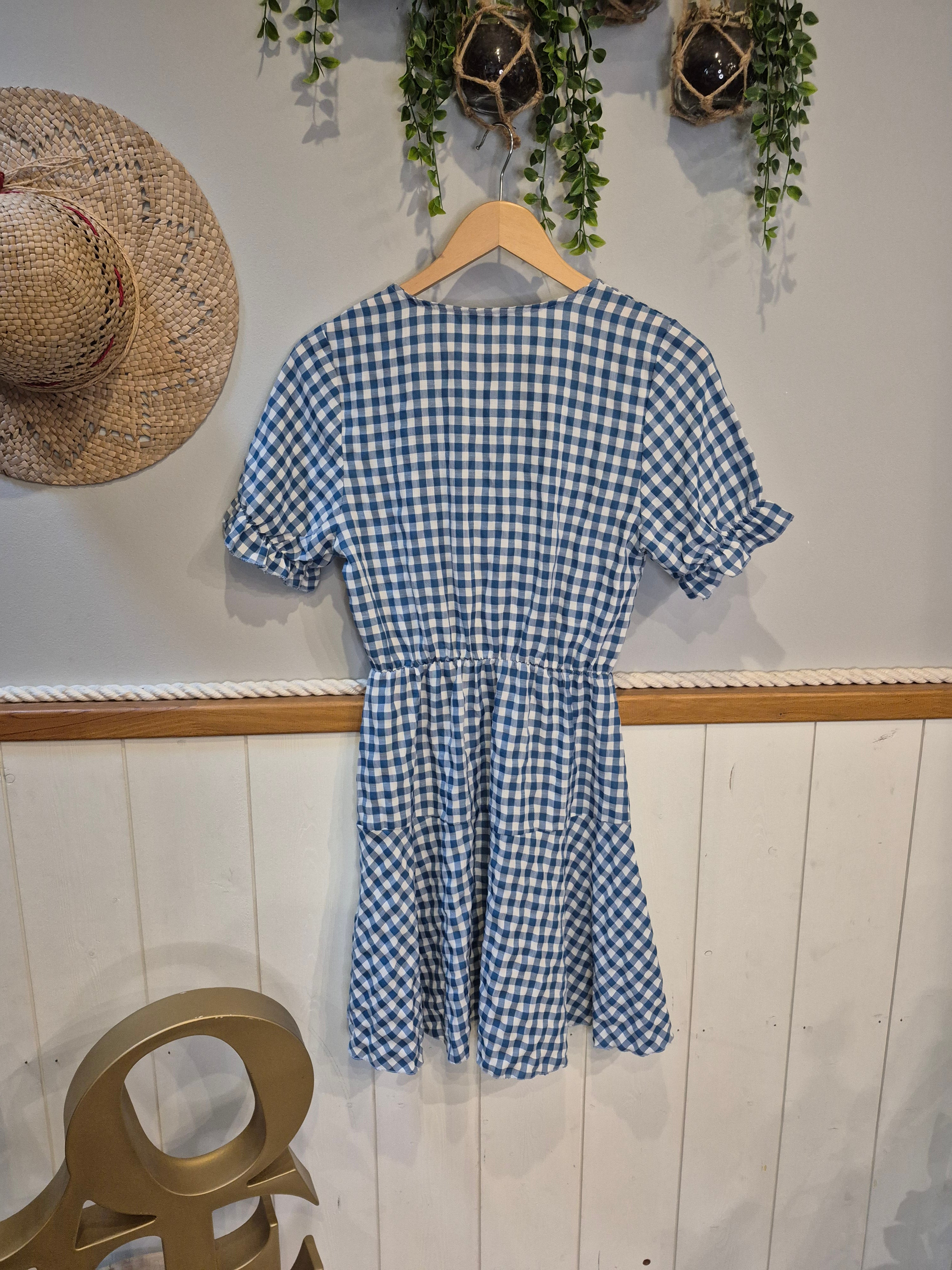 Robe à carreaux vichy