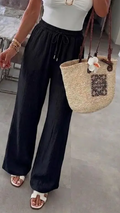 Pantalon fluide noir