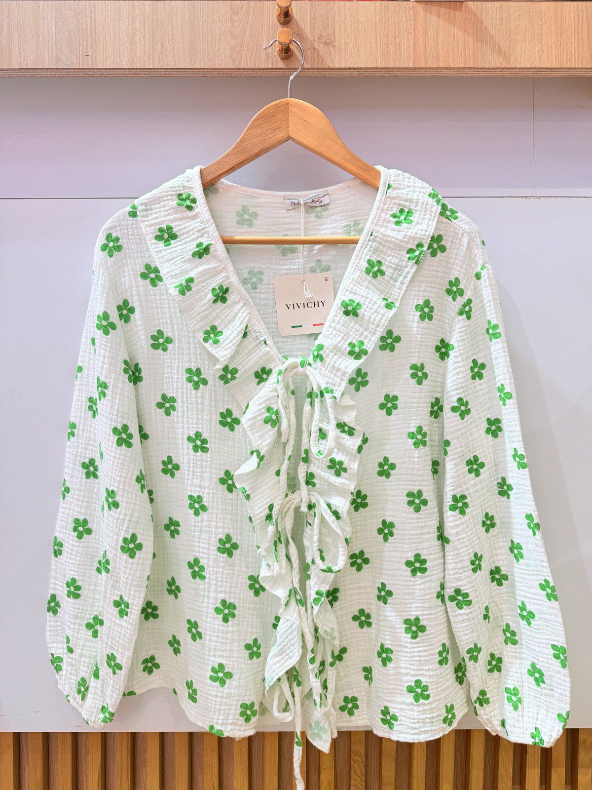 Chemisier vert