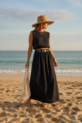 Ensemble noir plage Stories