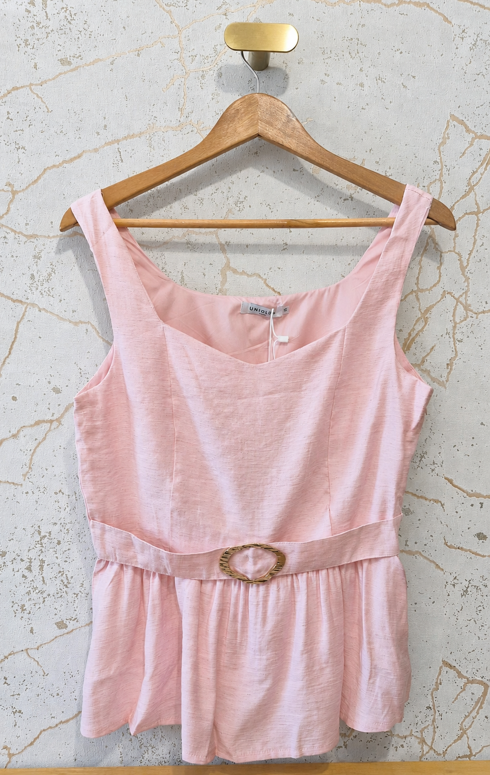 Débardeur fluide rose