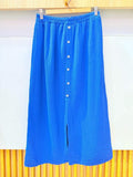 Jupe Bleue Roi avec boutons