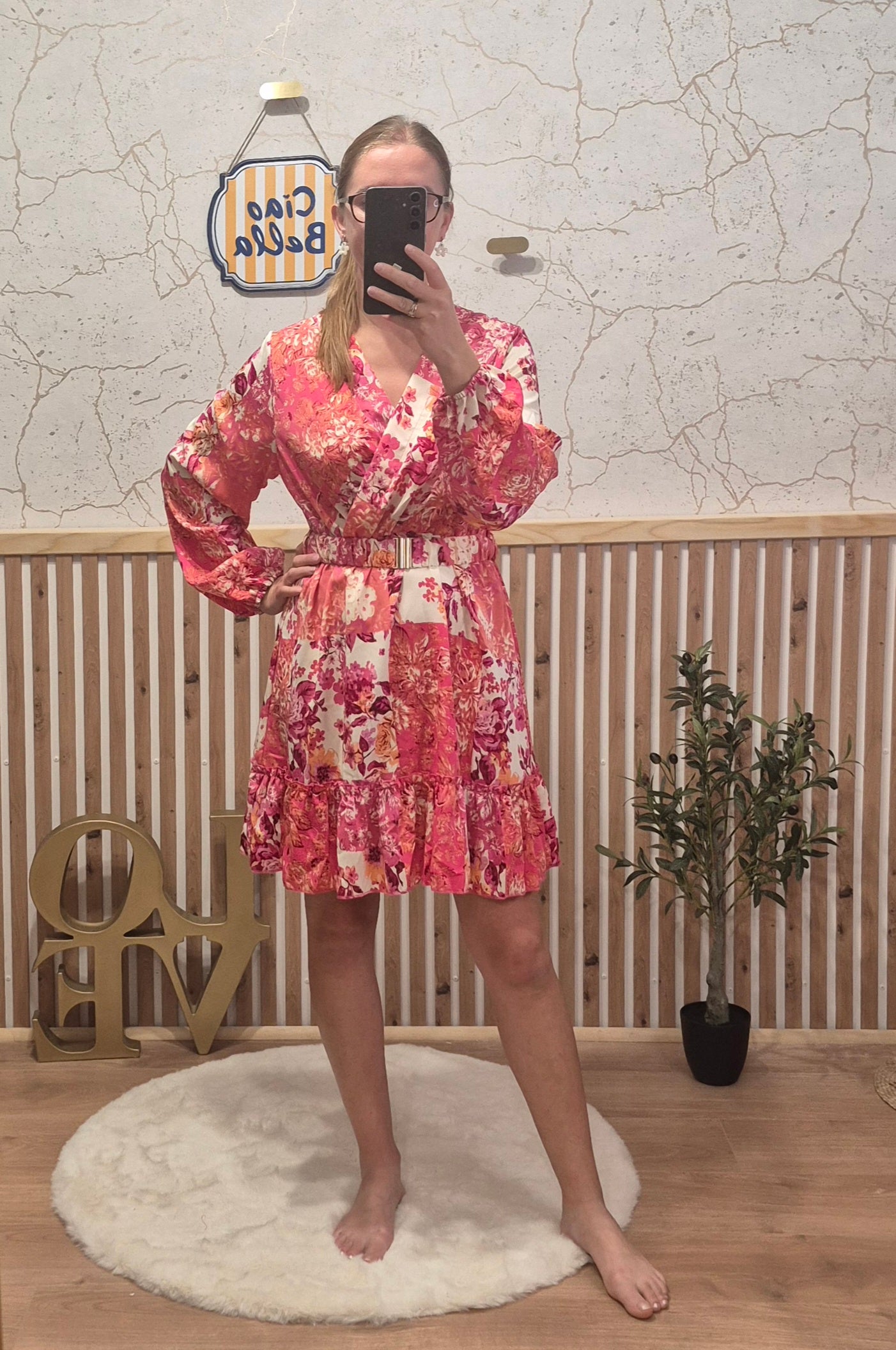 Robe fleurie
