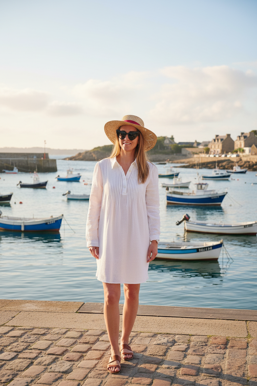 Robe chemise blanche Stories
