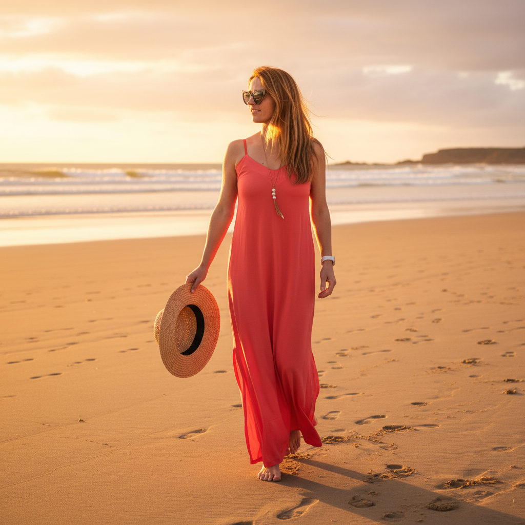 Robe corail Feed
