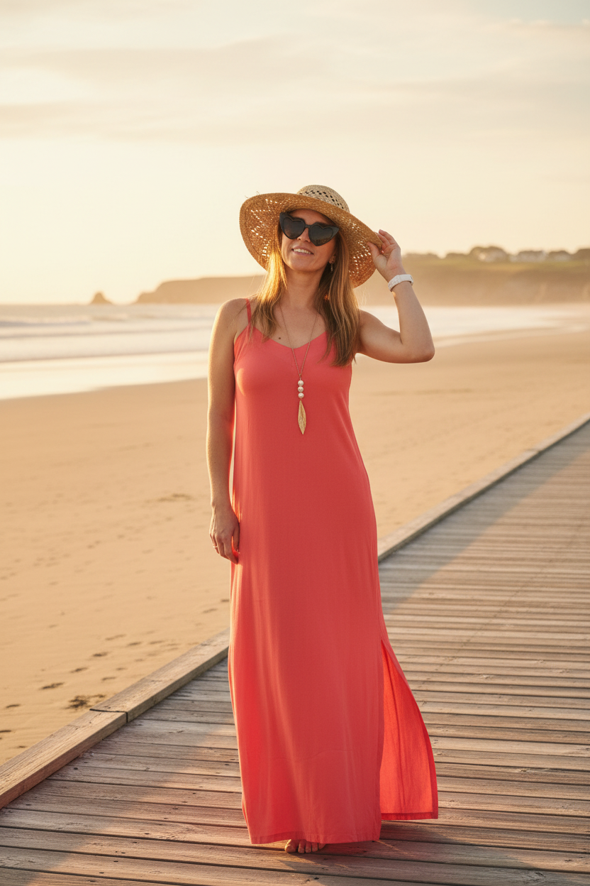 Robe corail Stories